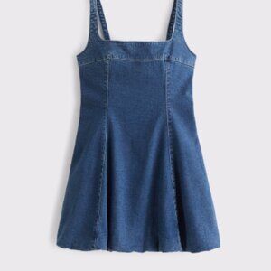 Abercrombie Denim Bubble Dress